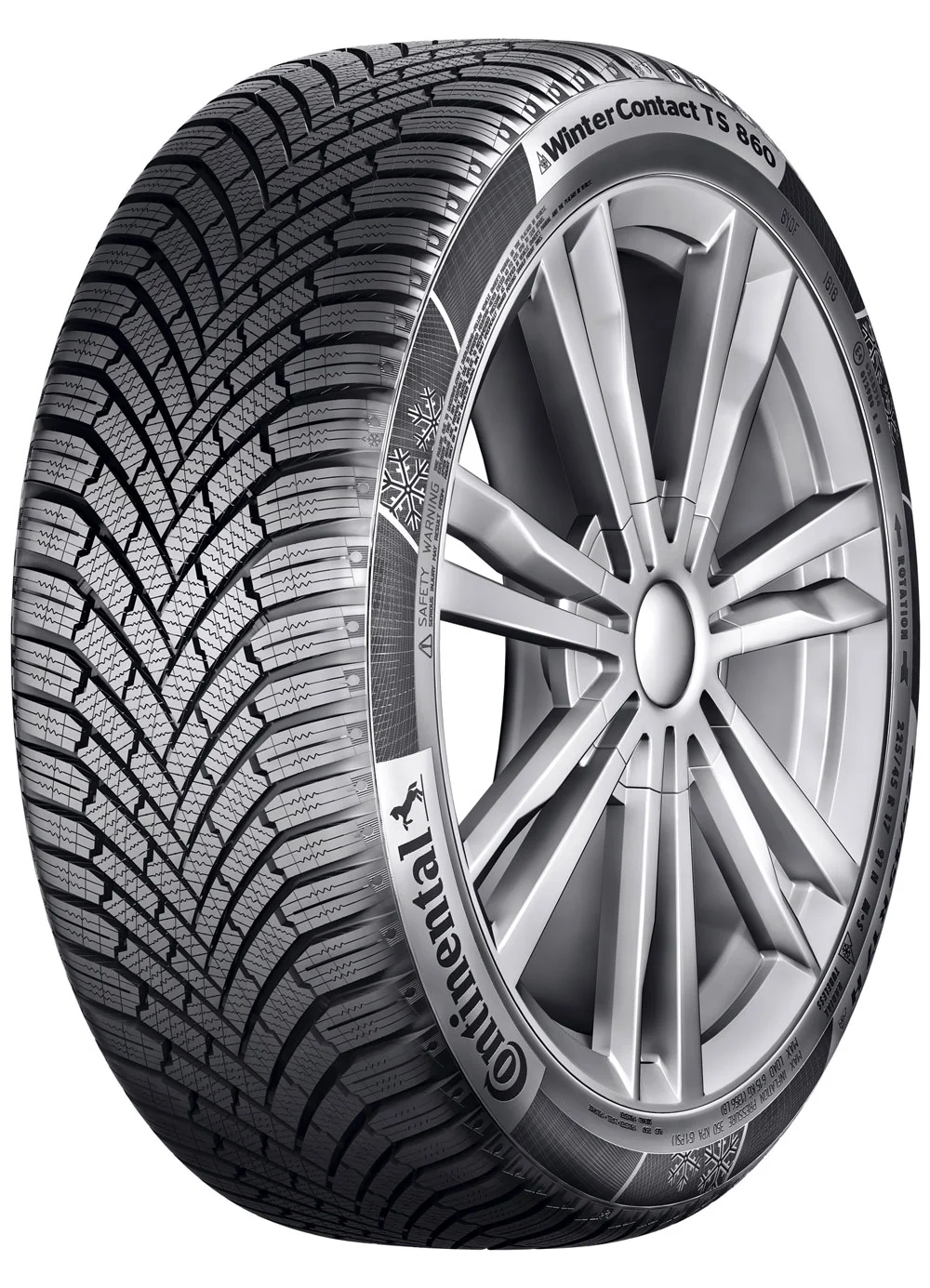 Легковая шина Continental ContiWinterContact TS860 SSR 225/40 R19 93V